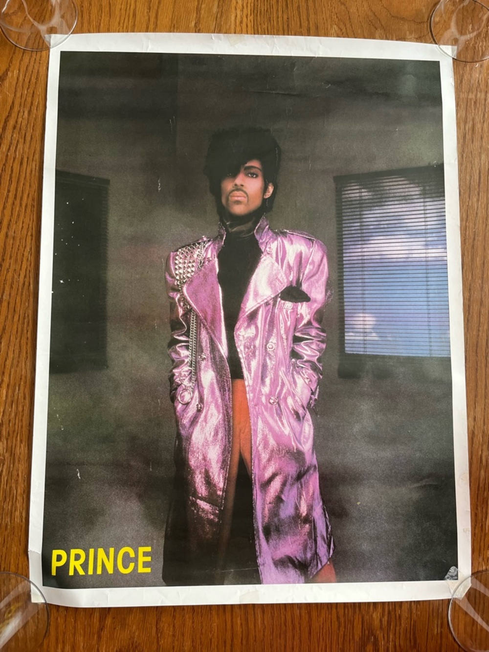 Rare Prince 1999 Album Promotional Poster 1982 Purple Rain Revolution